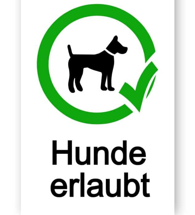 Hunde herzlich willkommen, dogs allowed Dogs are welcome